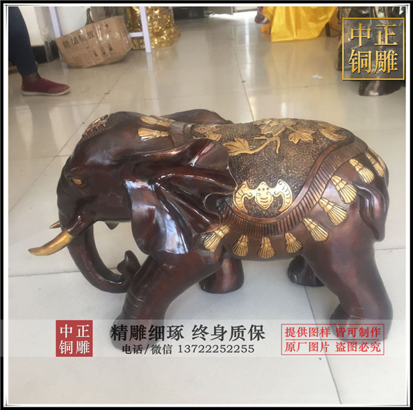 定做銅大象|純銅大象