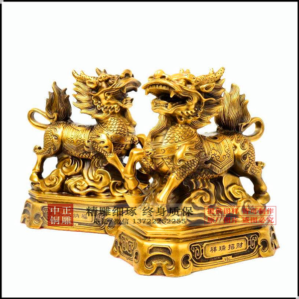 銅麒麟定做廠家