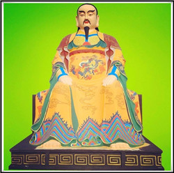 真武大帝銅雕塑