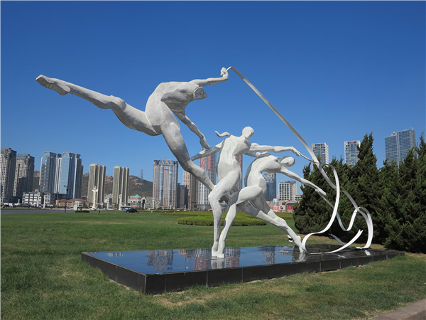 不銹鋼景觀雕塑