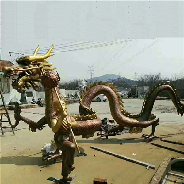 景區(qū)舞龍雕塑