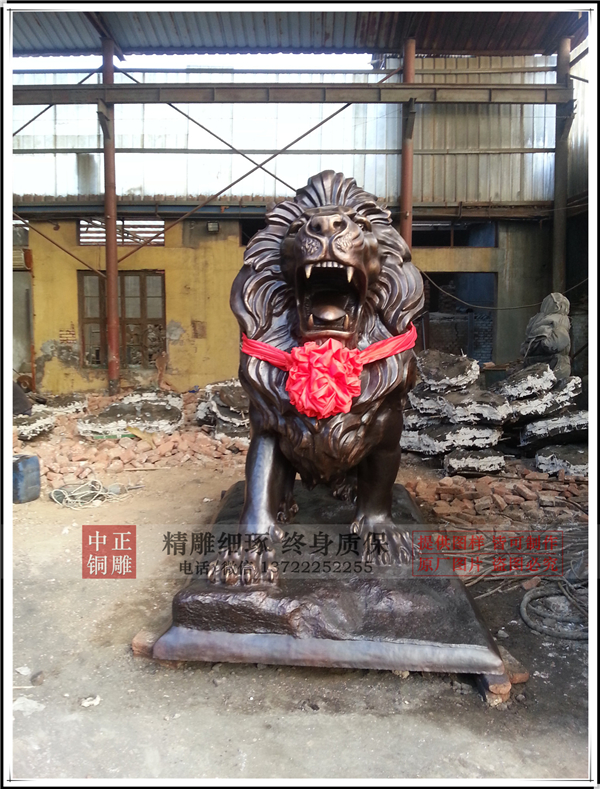 鑄銅獅子雕塑