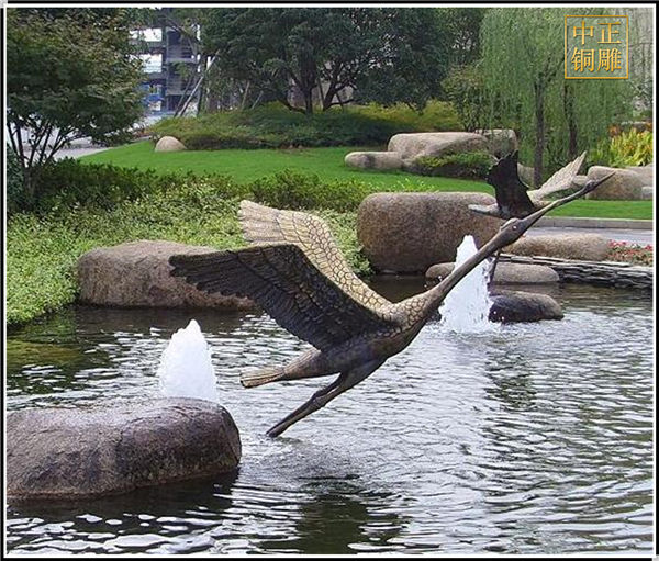 中正園林銅雕塑