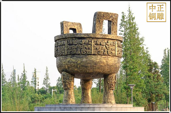 景區大型銅鼎