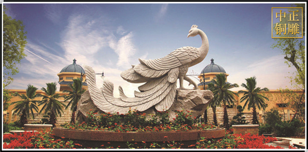 大型城市鳳凰園林雕塑