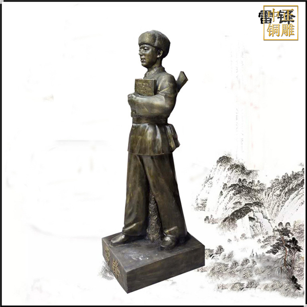 雷鋒名人雕塑鑄造
