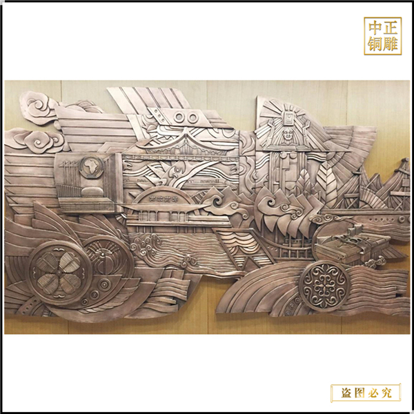 經典銅浮雕
