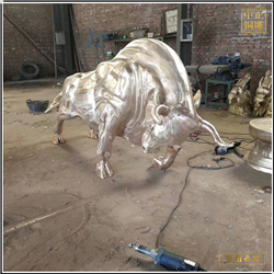 2米招財(cái)銅牛生產(chǎn)廠