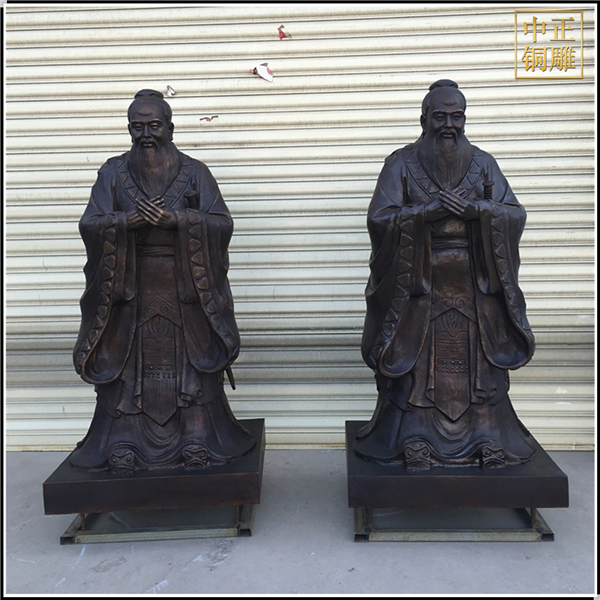 一米孔子銅雕鑄造廠