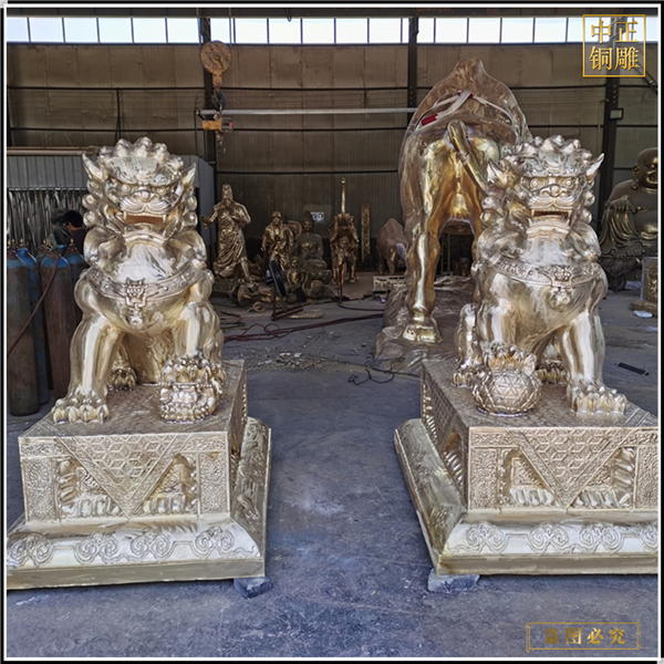 保定故宮銅獅子報價
