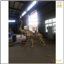 酒店別墅門(mén)口銅雕大象價(jià)格