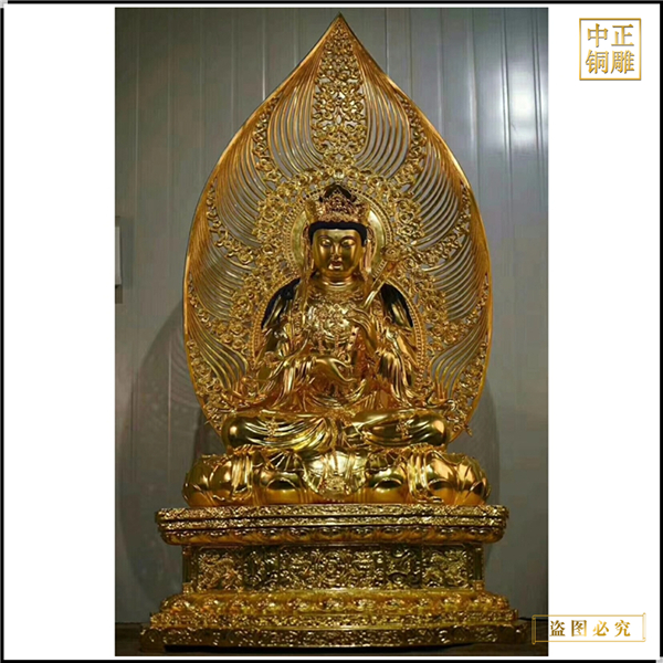 大型觀音銅雕塑
