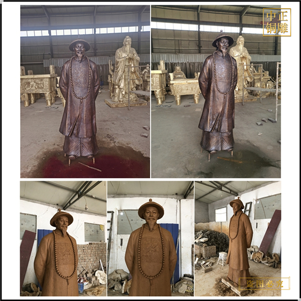 丁葆楨人物雕塑鑄造