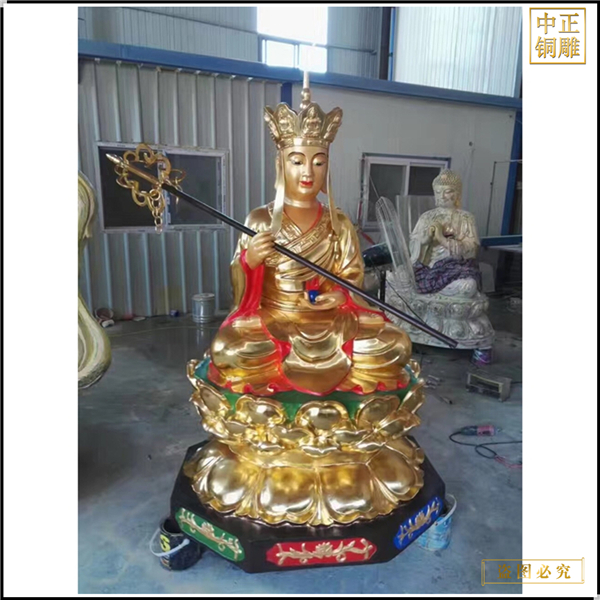 地藏王擺件鑄造