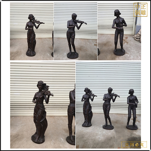 鑄銅西方人物雕塑廠家