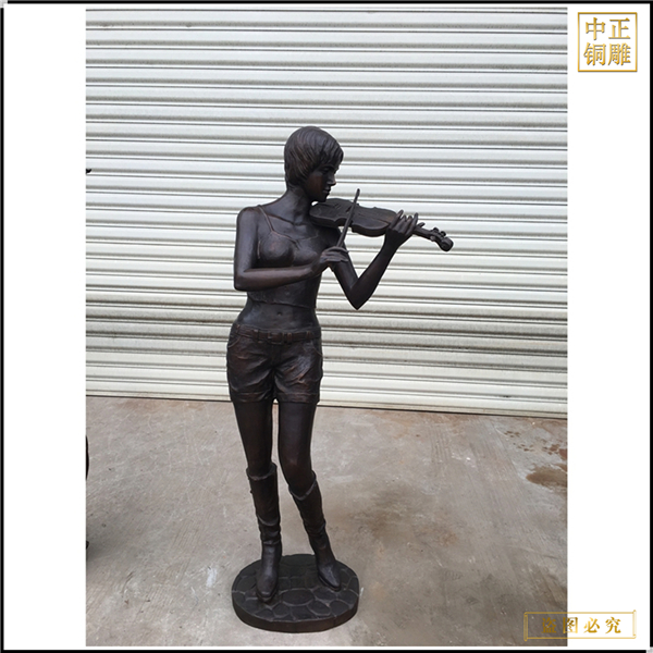 西方人物雕塑銅雕設計