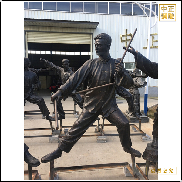 現(xiàn)代城市人物雕塑