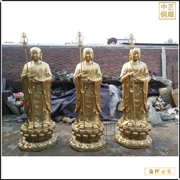 站像黃銅地藏王銅佛像