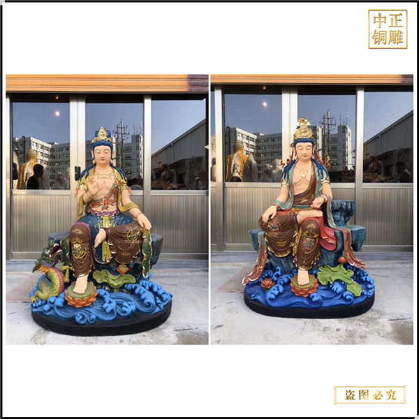 定制小型普賢菩薩銅佛像廠