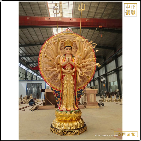 供應(yīng)千手觀音菩薩銅像價(jià)格