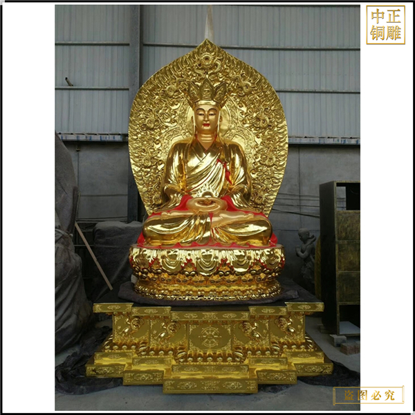 盤腿坐地藏王菩薩制作廠家