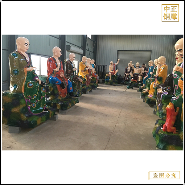 全銅十八羅漢佛像價格