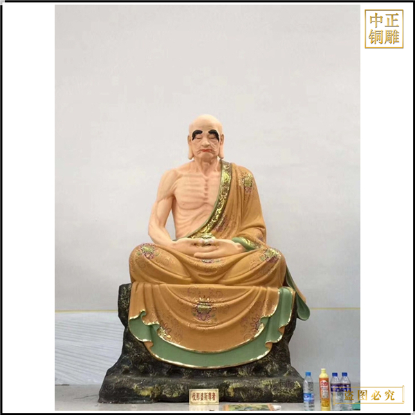 極彩十八羅漢銅佛像廠家