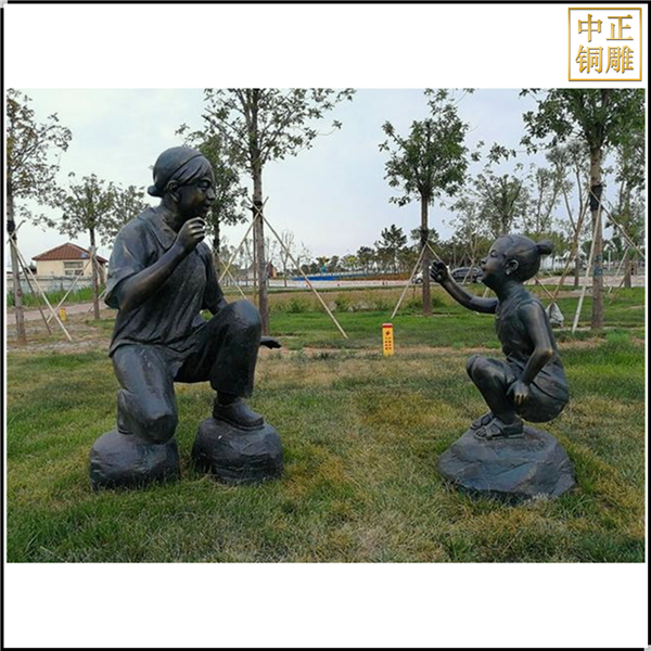 園林人物景觀雕塑