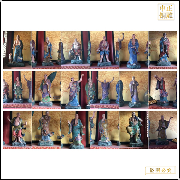 供應十八羅漢佛像廠家